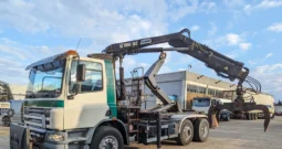 DAF CF75.250 6×24 Daycab Euro3 – Hooklift + Crane H