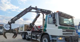 DAF CF75.250 6×24 Daycab Euro3 – Hooklift + Crane H