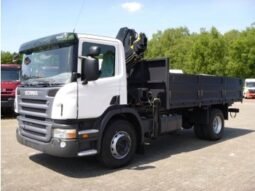 Camión caja abierta nuevo, Camión grúa Scania P270 LB 4X2 Hiab XS 099 B-3 Duo