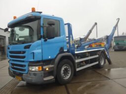 Scania P250 HYVA 14 TON camión portacontenedores