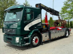 Volvo FL 290 4×2 Abrollkipper Kran Palfinger bis 12 m