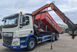 DAF FAS CF330 6×2 DayCab Euro6 – Tipper Hardox + Palfinger PK12000