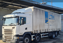 Scania G410 8X2 Retarder Lift+Lenkachse Navi Xenon camión con lona corredera