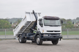 Renault KERAX 320 * Abrollkipper + CONTAINER *TOPZUSTAND camión con gancho