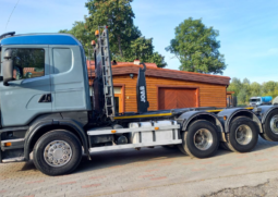 Scania R480, 8×4, EURO6 camión con gancho