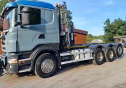 Scania R480, 8×4, EURO6 camión con gancho