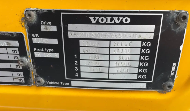 
								Volvo FM 380 FM9 6×24 + Side Opening full									