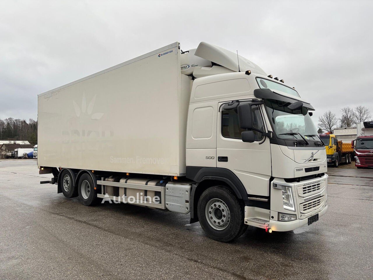 Volvo (FM500 6X2*4 + RETARDER + CARRIER SUPRA 850 )
