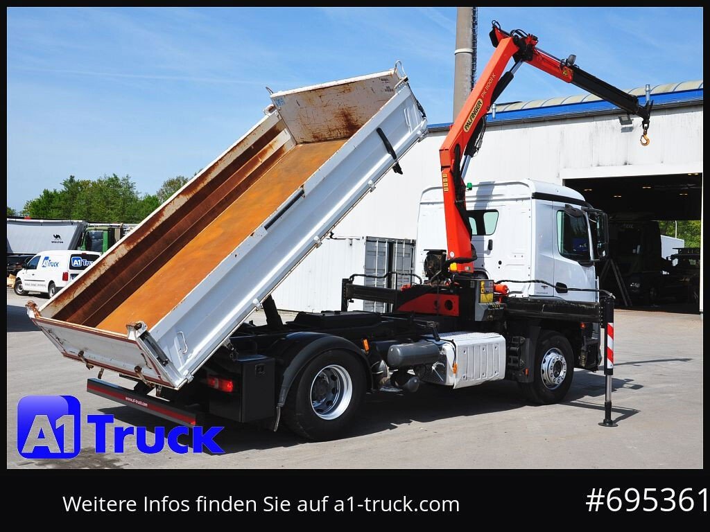 Mercedes-Benz Arocs 09.2025 1830, Kipper + Kran,Palfinger, Funk, (Arocs )