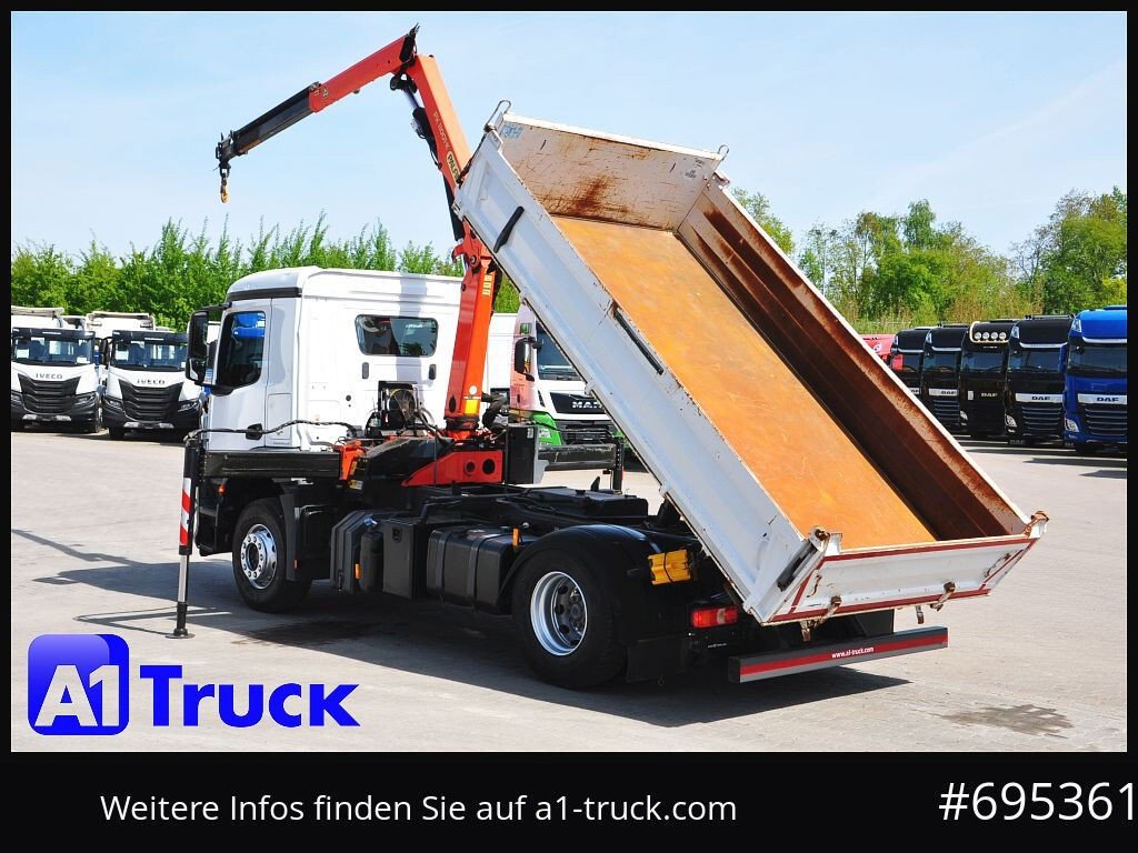 Mercedes-Benz Arocs 09.2025 1830, Kipper + Kran,Palfinger, Funk, (Arocs )