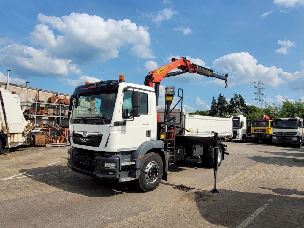 MAN TGM 18.340 TG-M 4×2 2-Achs Kipper Kran Palf. PK 13001 KA (TGM 18.340 )