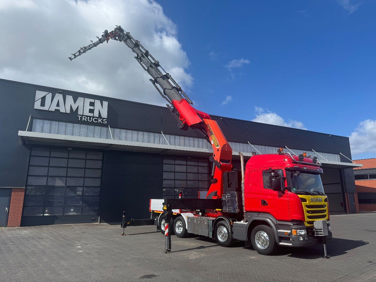 Scania R 450 8×4 Palfinger PK 165.002 TEC F + JIB PJ 300L F (Desconocido )