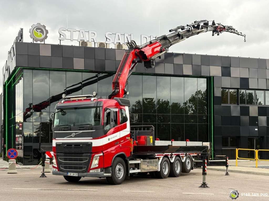 Volvo FH 540 8×4 Fassi F660 HDS Fly Jib Winch (FH 540 )