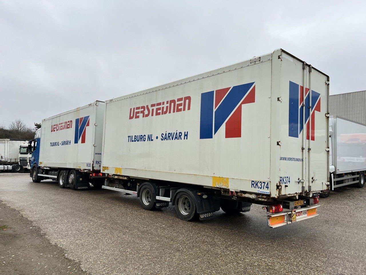 Scania R410 Highline + BDF Box + Wecon AWZ 218 + BDF Box + 448 dkm + NL Truck + Trailer (R410 )
