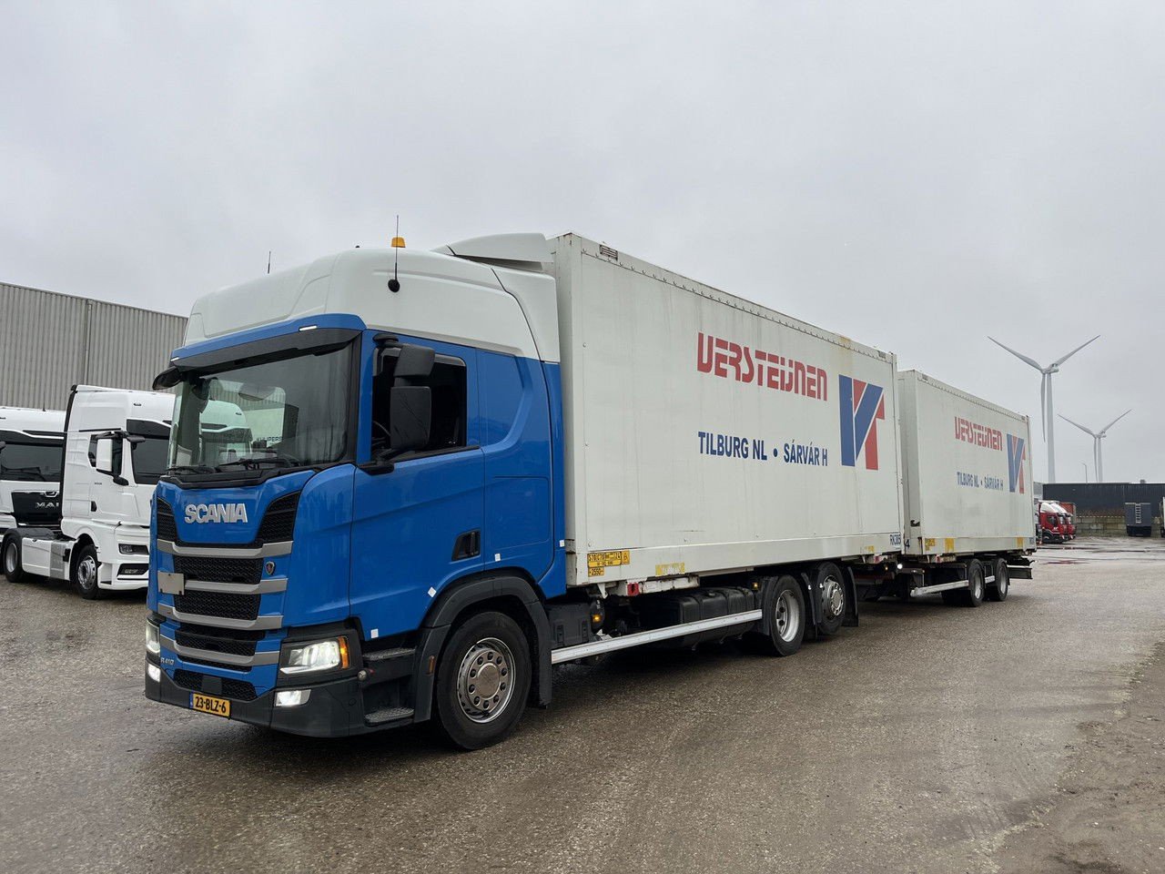 Scania R410 Highline + BDF Box + Wecon AWZ 218 + BDF Box + 448 dkm + NL Truck + Trailer (R410 )