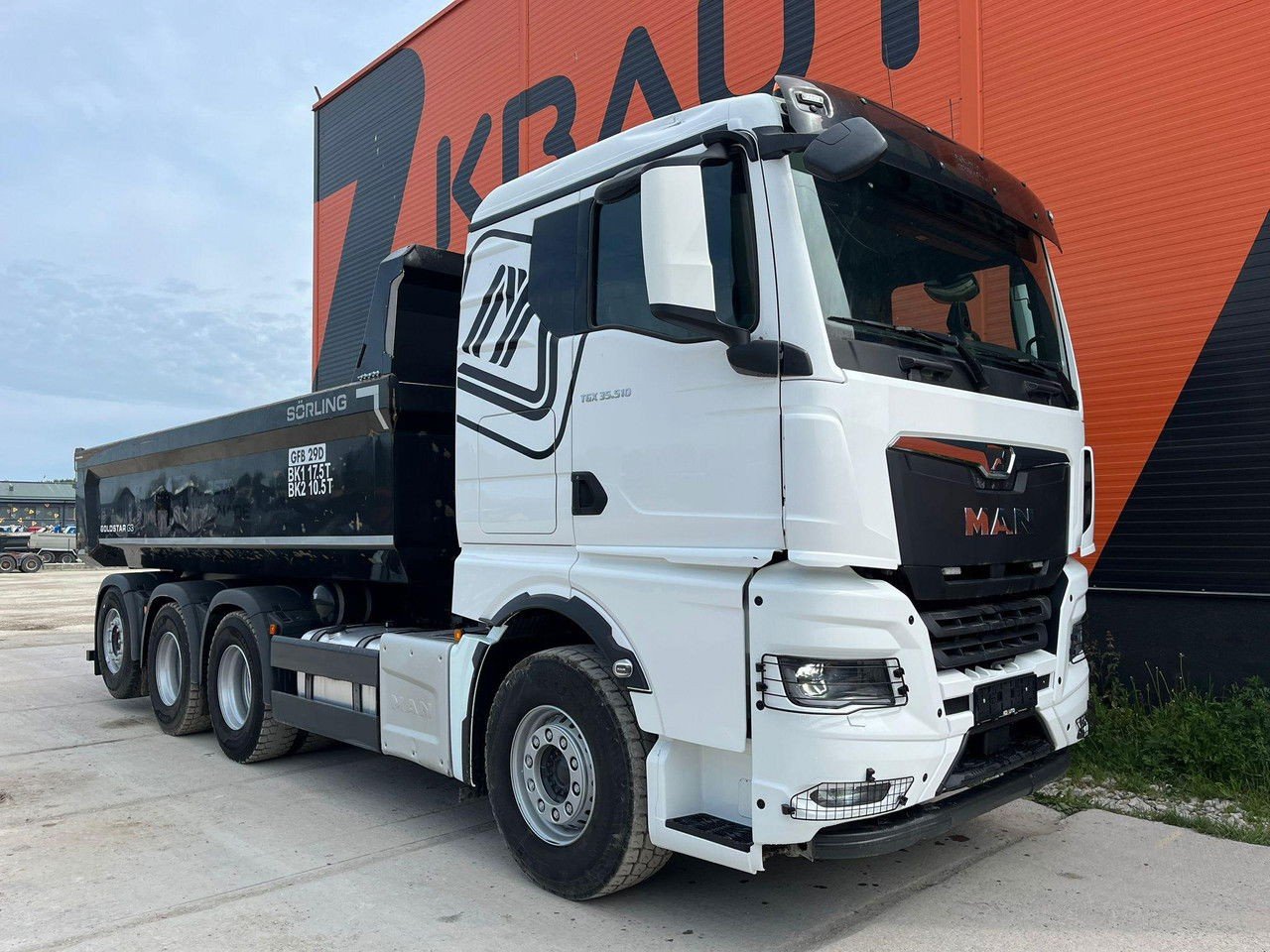 MAN TGX 35.510 8×44 BOX L6127 mm (TGX )