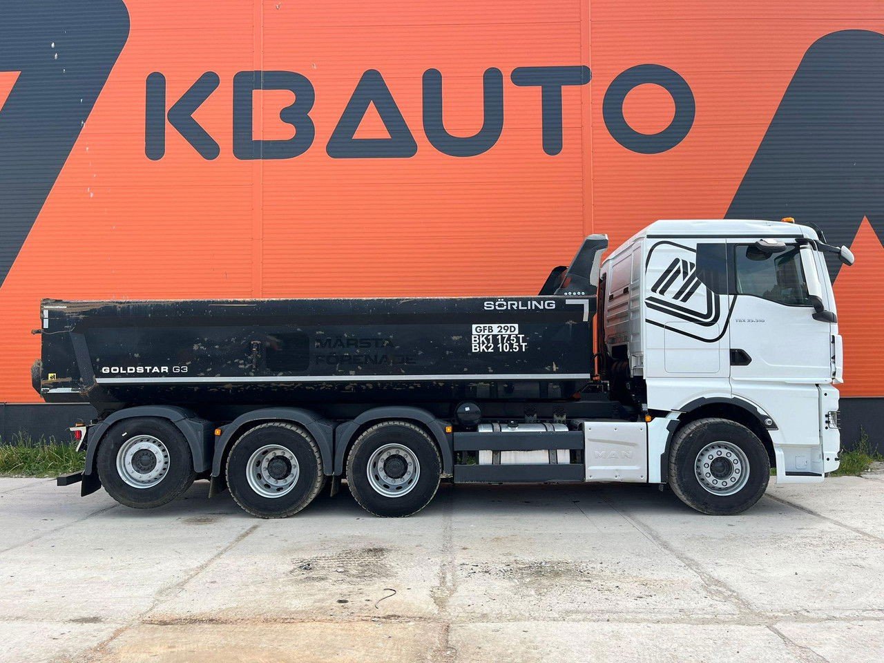 MAN TGX 35.510 8×44 BOX L6127 mm (TGX )