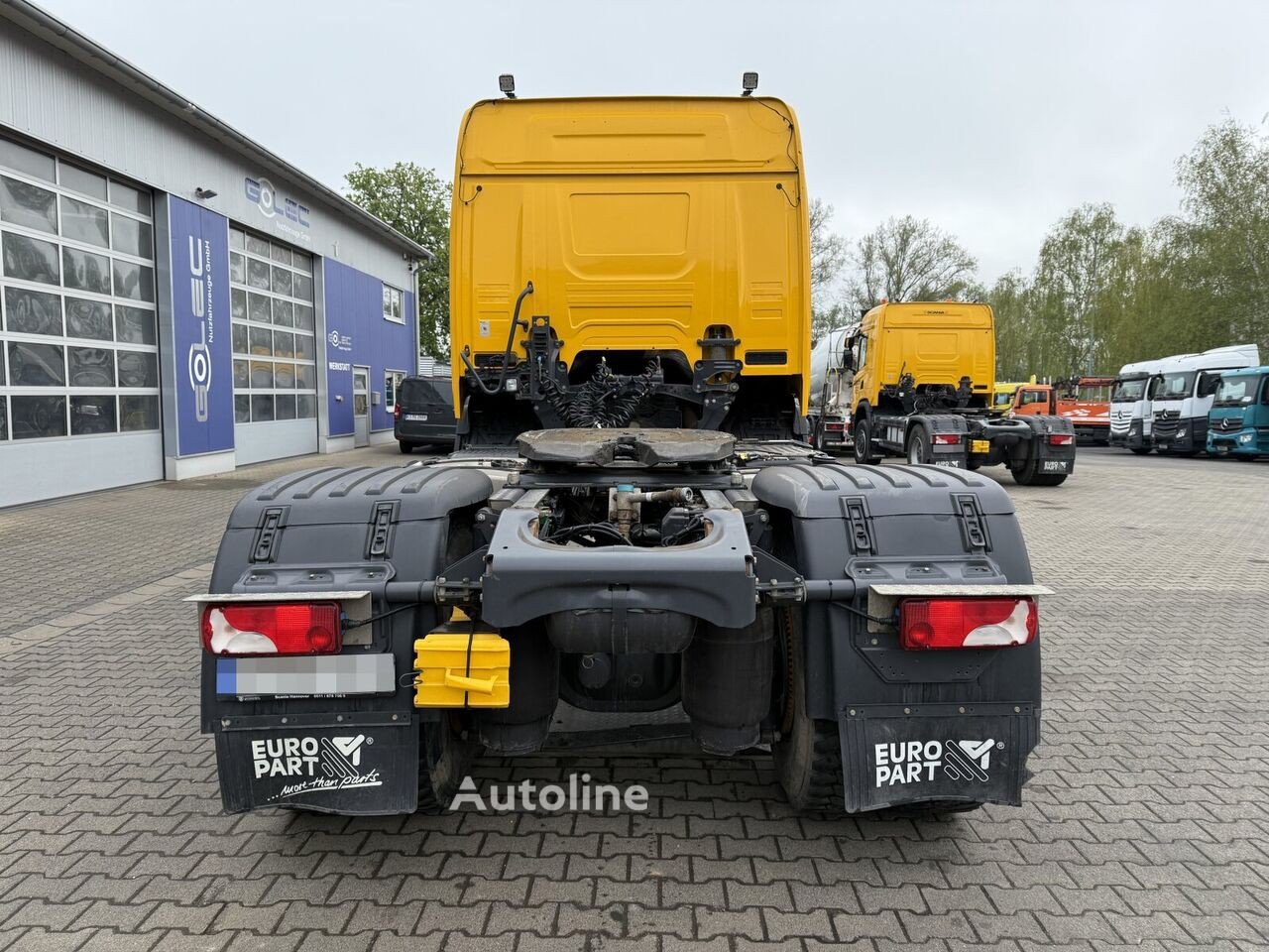 Scania (G450 XT 4×4 EURO6 CIĄGNIK SIODŁOWY Z HYDRAULIKĄ WYWROTU )