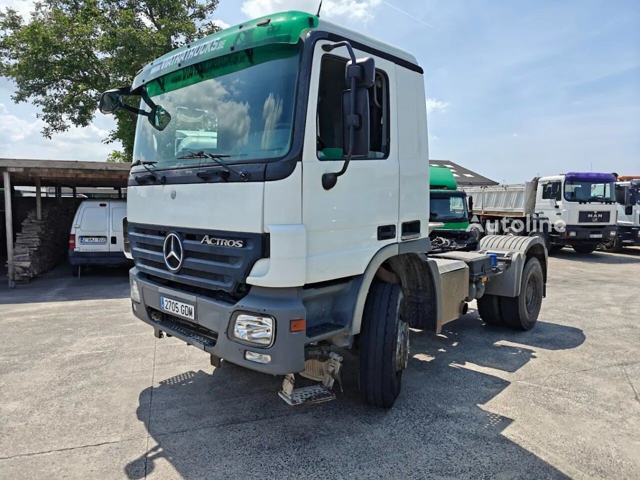 Mercedes-Benz (Actros 2044 AS 4X4 VOITH Retarder )