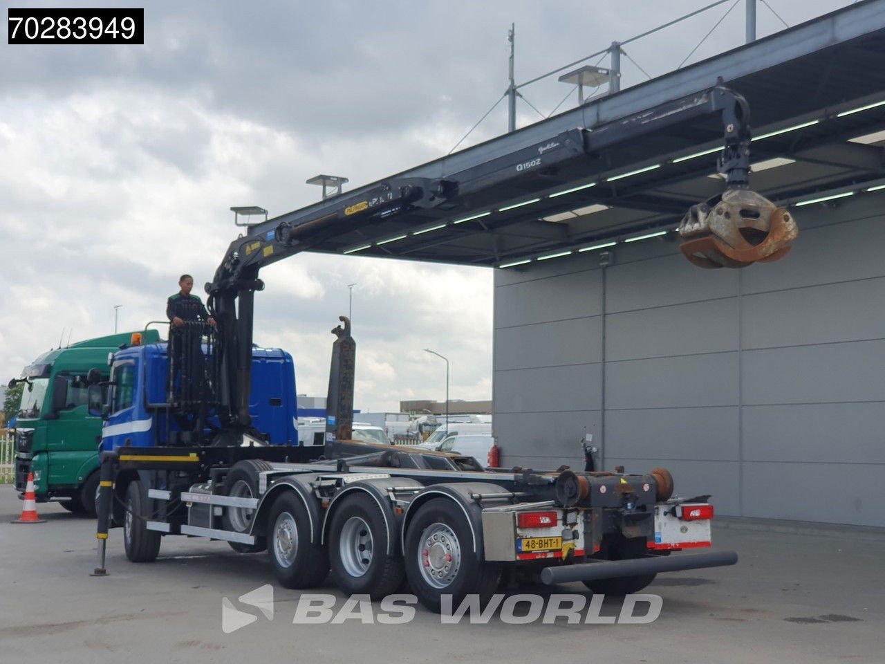 Scania P410 8X2 NL-Truck Palfinger Q150Z Crane 30T VDL hooklift Lift-Lenkachse Euro 6 (P410 )