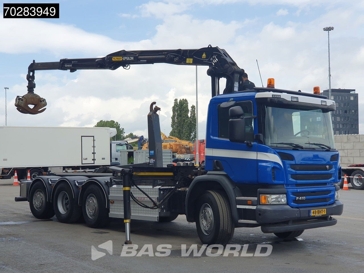 Scania P410 8X2 NL-Truck Palfinger Q150Z Crane 30T VDL hooklift Lift-Lenkachse Euro 6 (P410 )