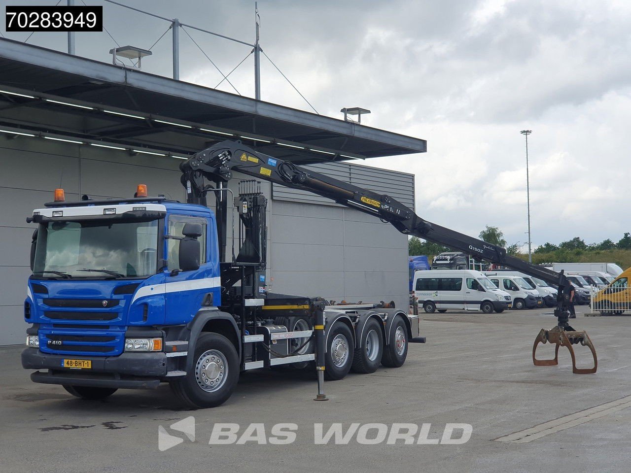 Scania P410 8X2 NL-Truck Palfinger Q150Z Crane 30T VDL hooklift Lift-Lenkachse Euro 6 (P410 )