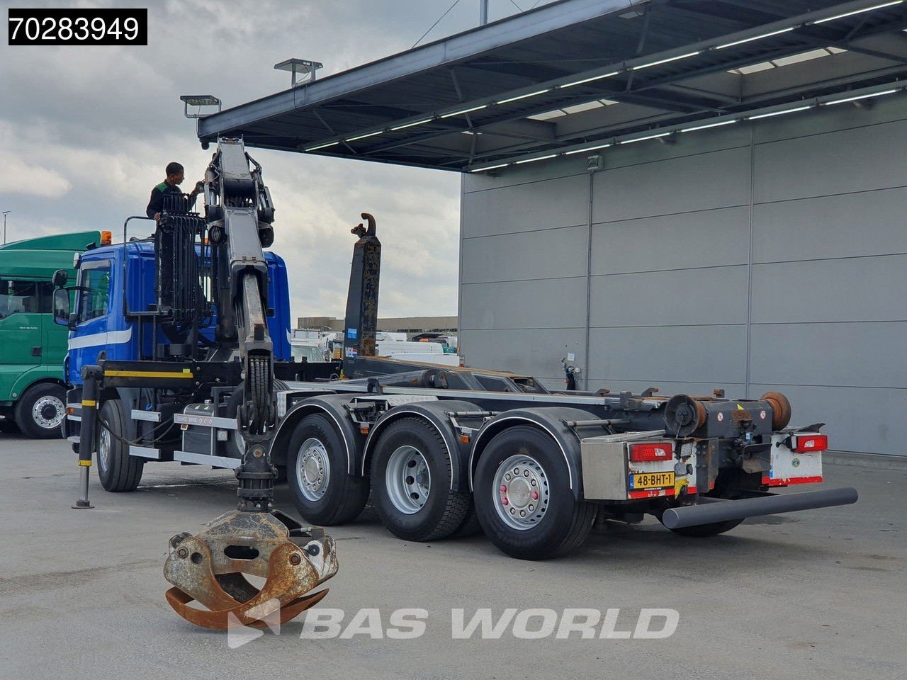 Scania P410 8X2 NL-Truck Palfinger Q150Z Crane 30T VDL hooklift Lift-Lenkachse Euro 6 (P410 )