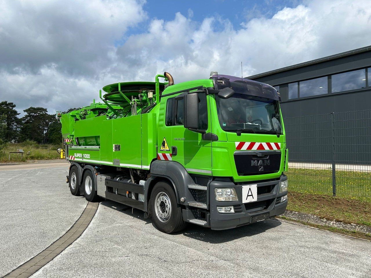 MAN TGS 26.440 +6×2 + Wiedemann Super 1000 Recycler (TGS 26.440 )