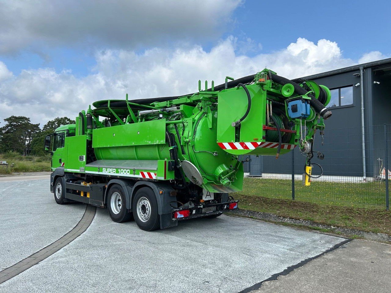 MAN TGS 26.440 +6×2 + Wiedemann Super 1000 Recycler (TGS 26.440 )