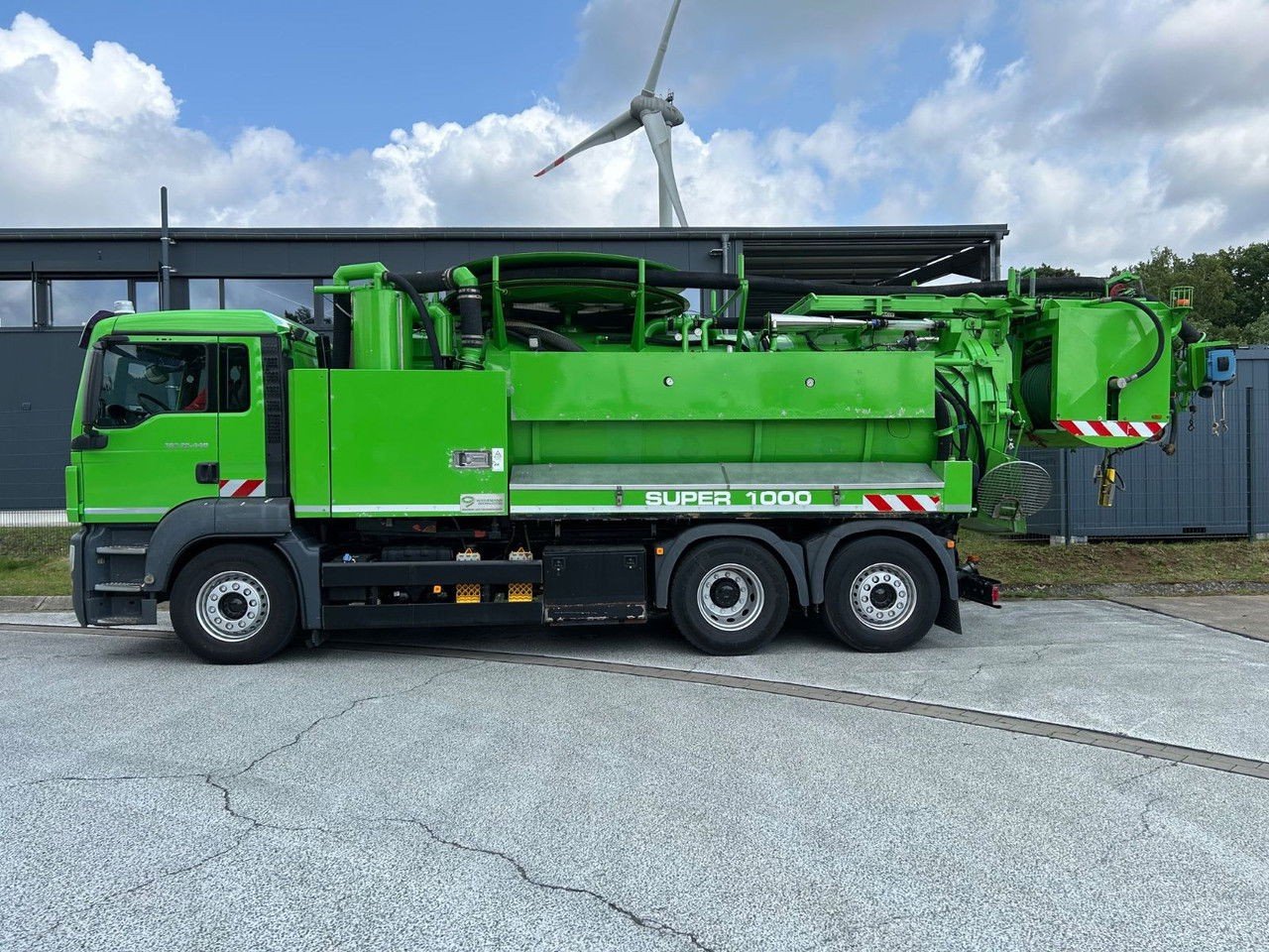 MAN TGS 26.440 +6×2 + Wiedemann Super 1000 Recycler (TGS 26.440 )