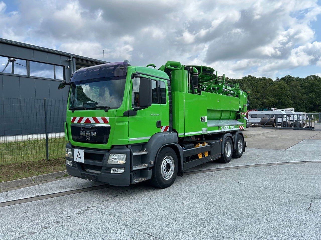 MAN TGS 26.440 +6×2 + Wiedemann Super 1000 Recycler (TGS 26.440 )