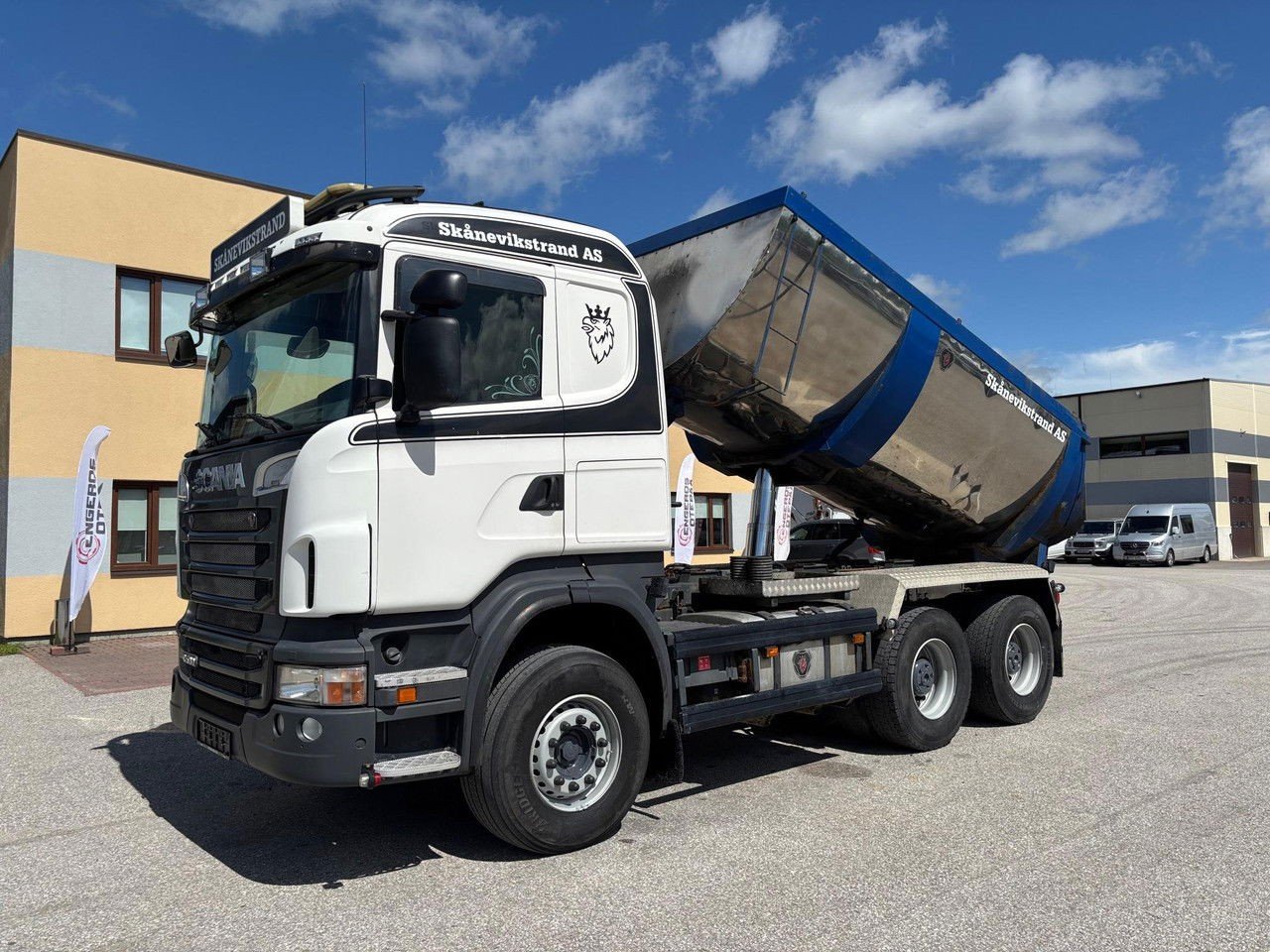 Scania R 500 6X4 Retarder + Isothermal BOX + Full Steel (R )