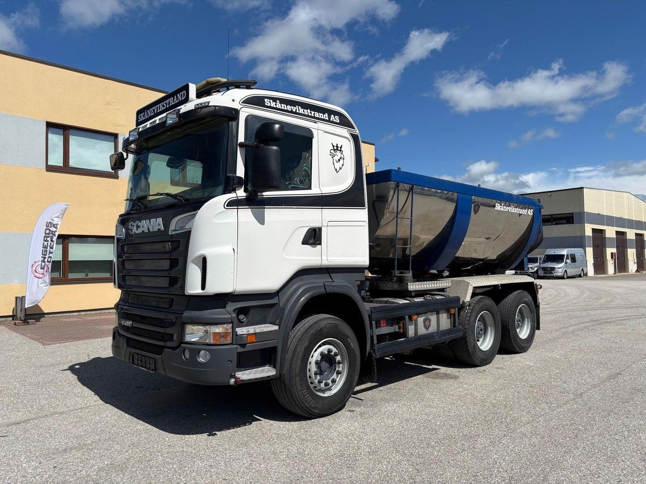 Scania R 500 6X4 Retarder + Isothermal BOX + Full Steel (R )
