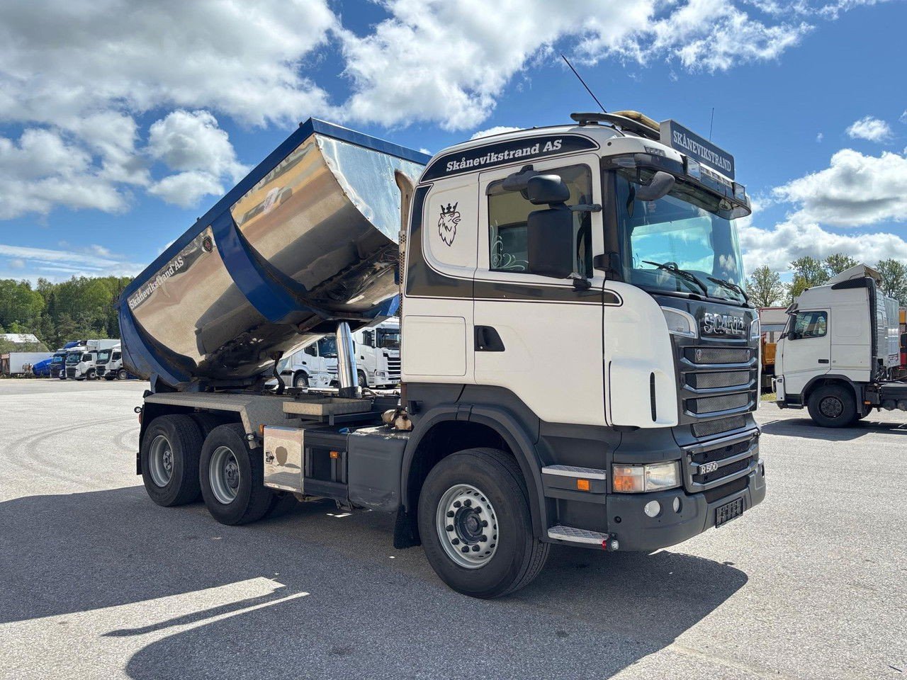 Scania R 500 6X4 Retarder + Isothermal BOX + Full Steel (R )
