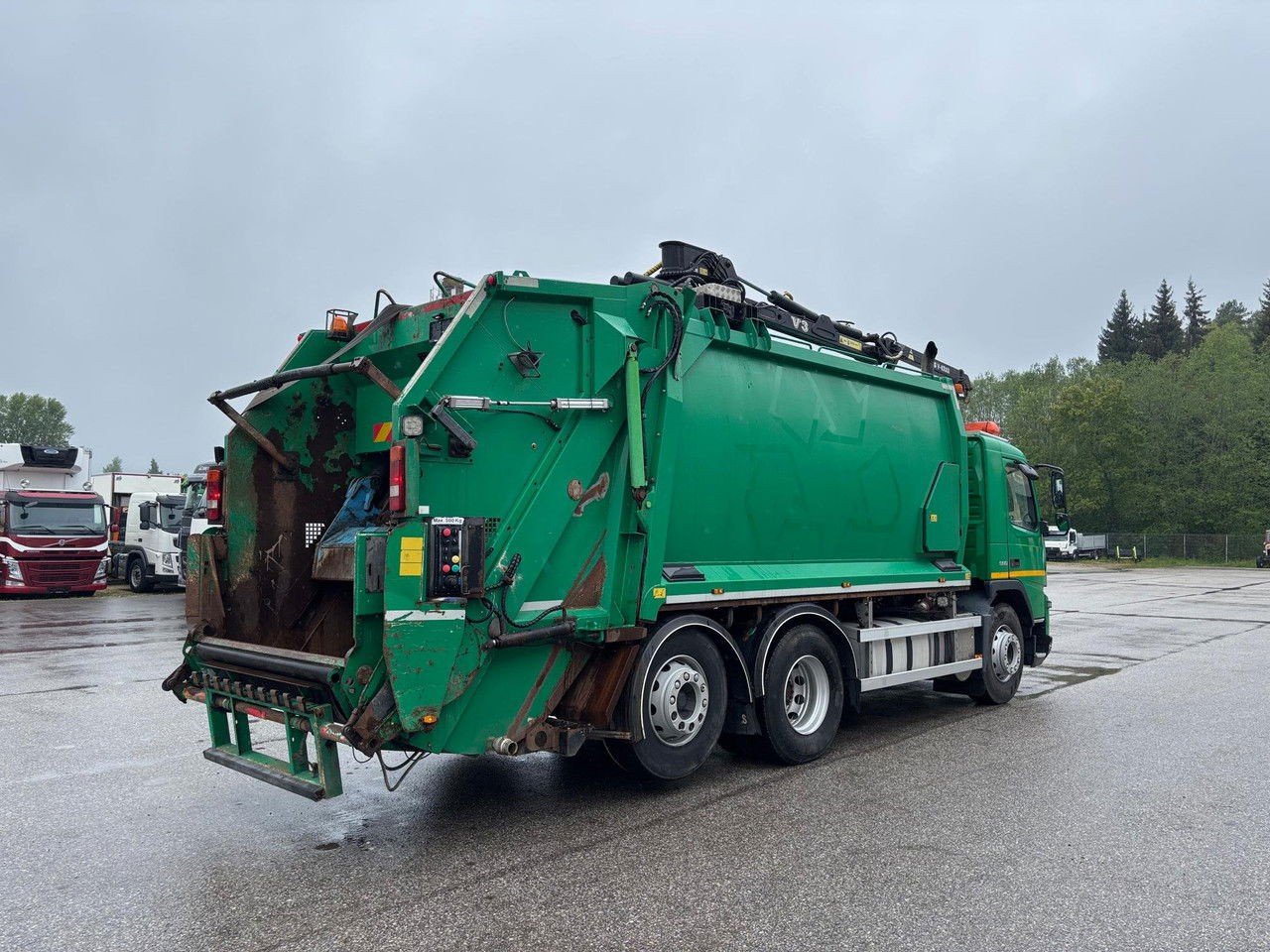 Volvo FMX 330 6×24 Norba Press + FTG-V3 Crane (FMX 330 )