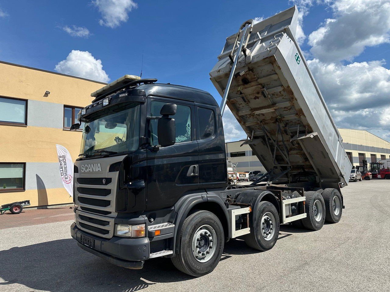 Scania G480 8X4 Full Steel + Retarder + Manual (G480 )