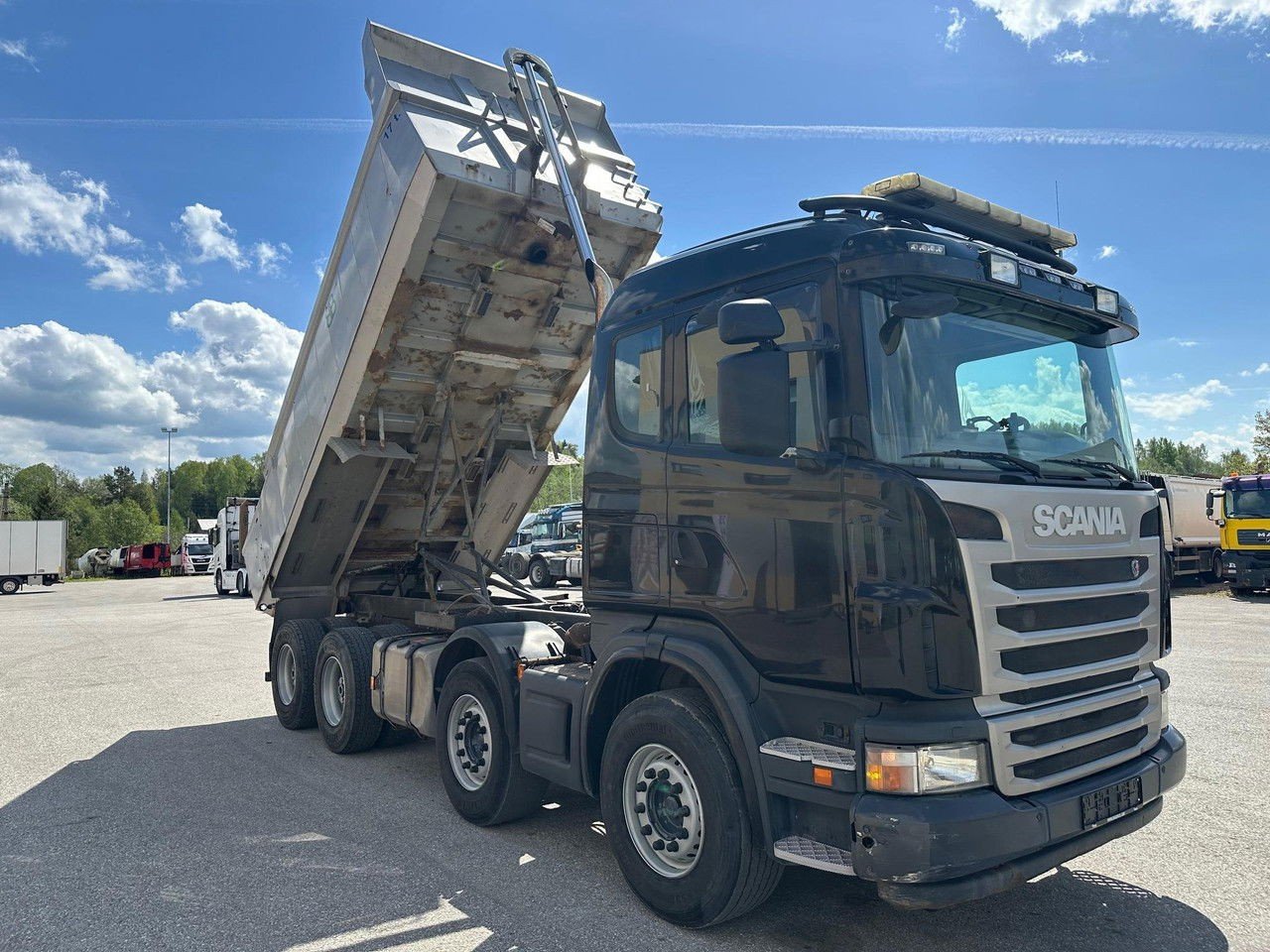 Scania G480 8X4 Full Steel + Retarder + Manual (G480 )