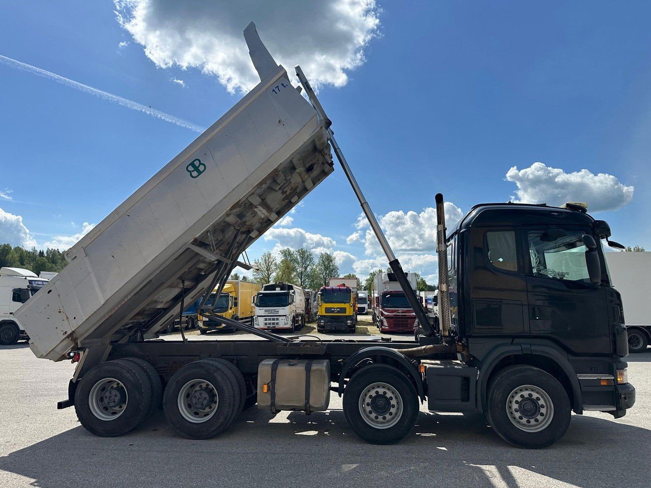 Scania G480 8X4 Full Steel + Retarder + Manual (G480 )
