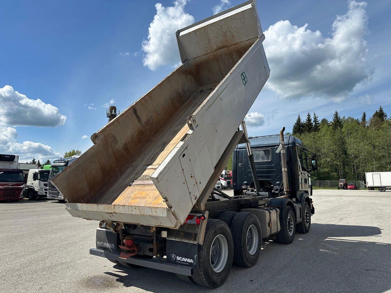 Scania G480 8X4 Full Steel + Retarder + Manual (G480 )