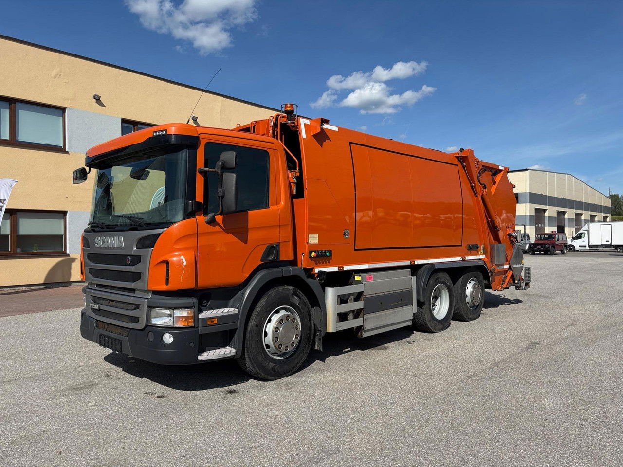 Scania P280 6X24 CNG GAS + NTM 2-Chamber Press (P280 )