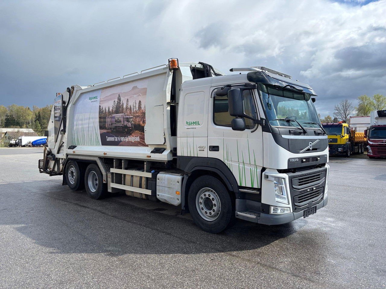 Volvo FM 410 6X24 + VEB + 2 Chamber Press (FM 410 )