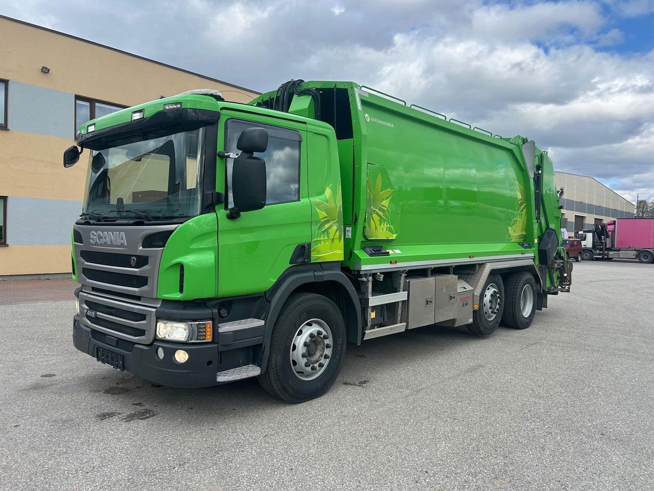 Scania P410 6X2/4 Euro6 + Norba MF300 2 Chambers (P410 )