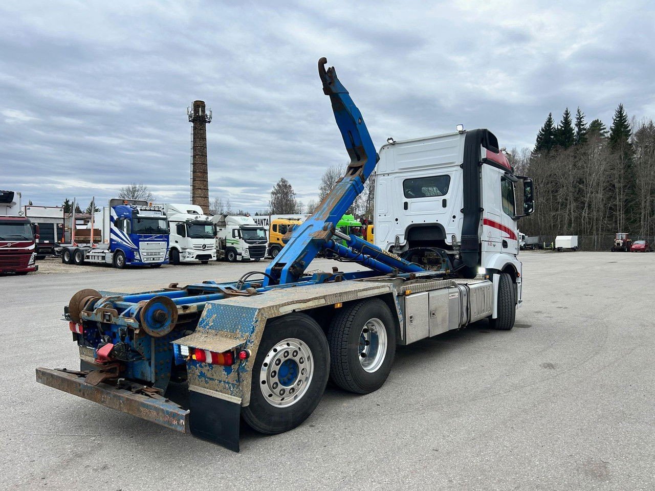 Mercedes-Benz Actros 2553 6X24 Euro6 + Retarder + Palfinger Hooklift (Actros 2553 )