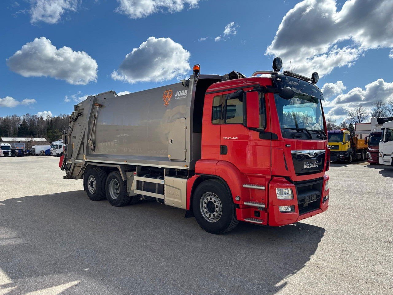 MAN TGS 26.440 6×24 + Joab Press 21,7 M3 + Vinch (TGS 26.440 )