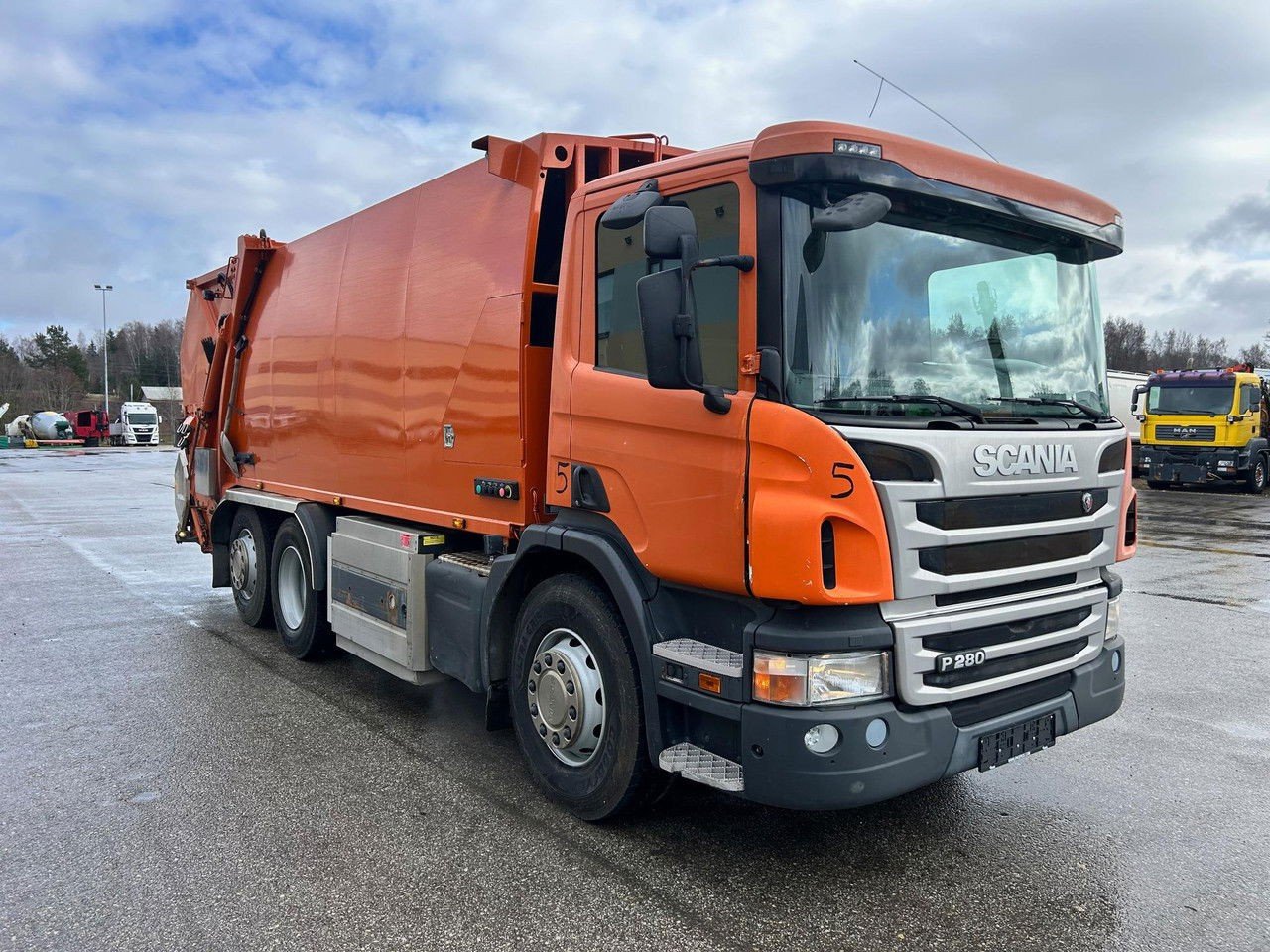 Scania P280 6X24 Euro6 + CNG + NTM 10,4+5,4m3 (P280 )