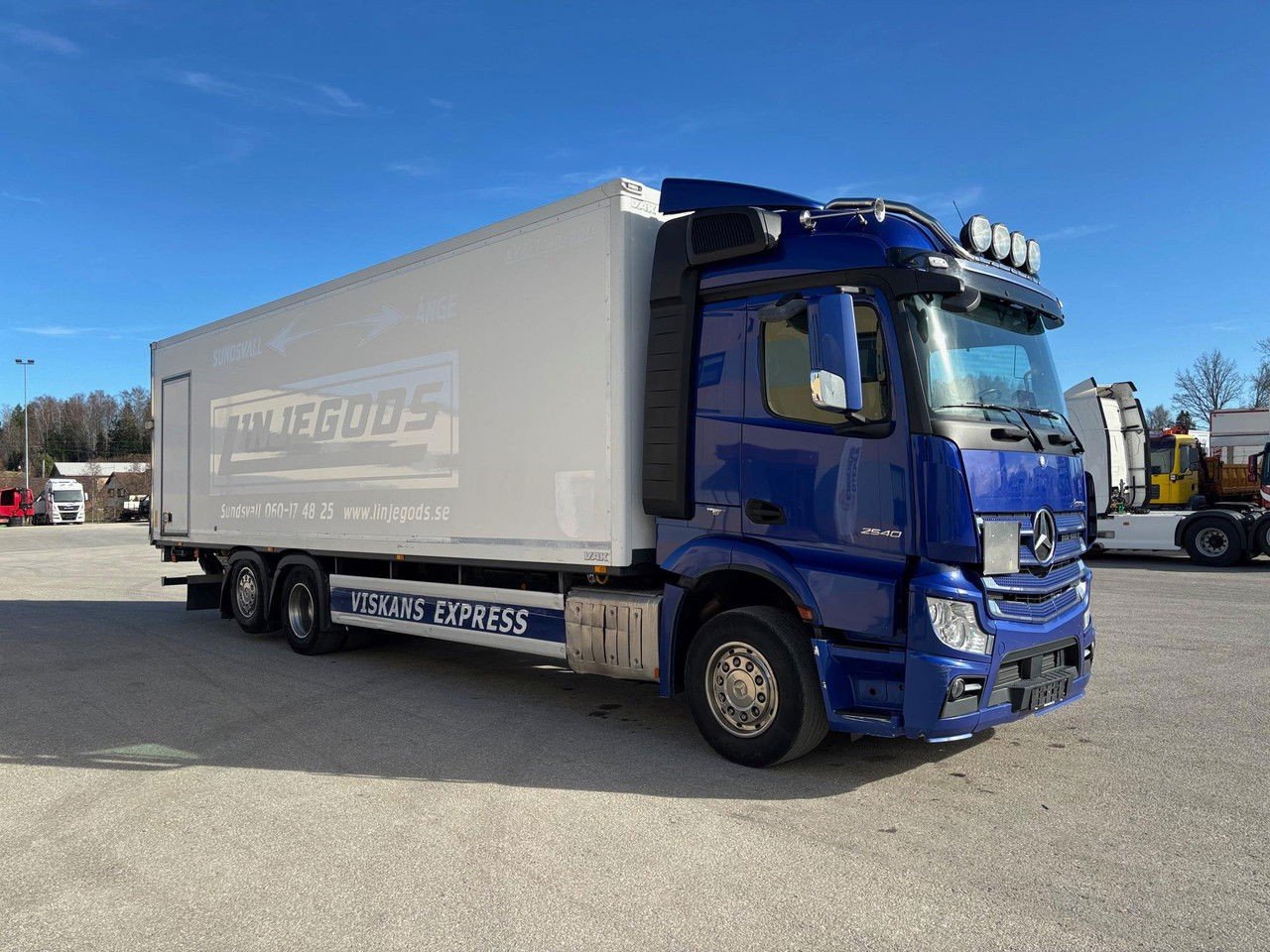 Mercedes-Benz Actros 2540 6X24 + Side Opening (Actros 2540 )