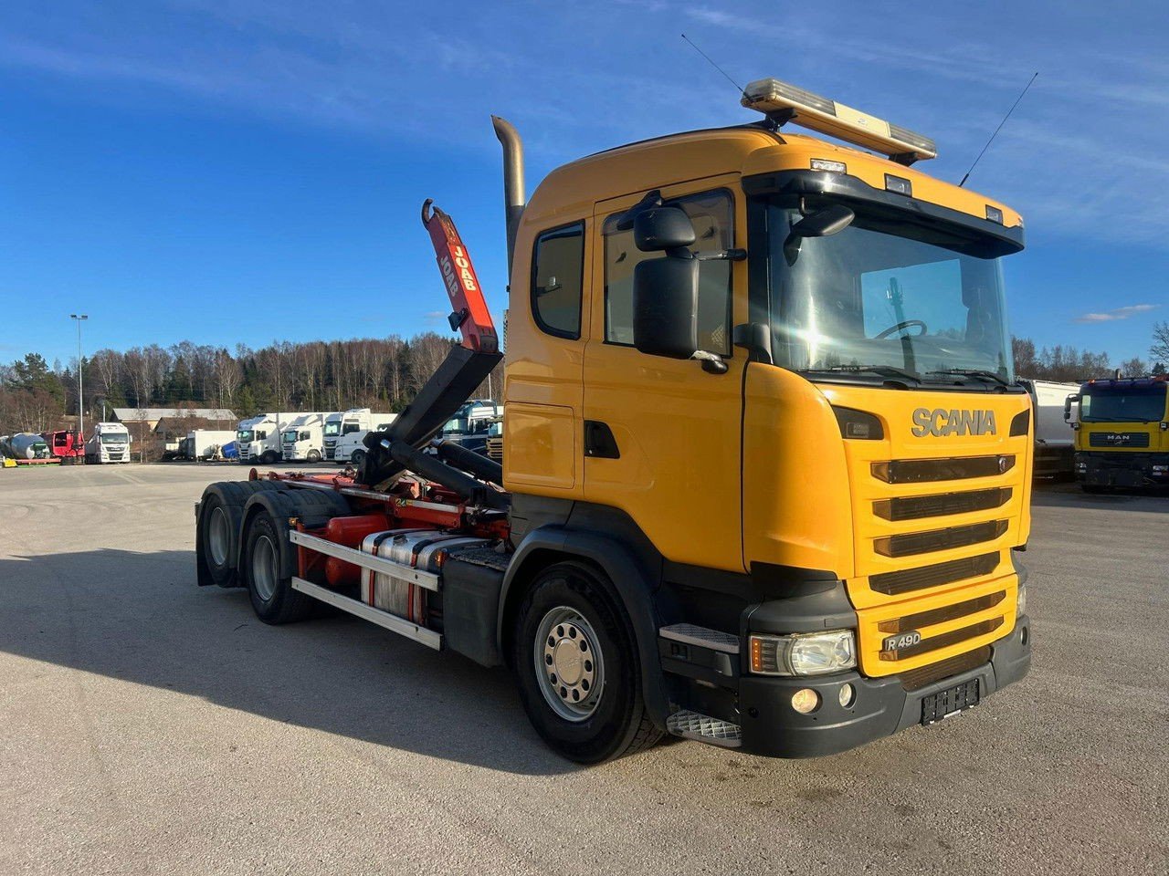 Scania R490 6X2 Euro6 + Retarder + Joab Hooklift (R490 )
