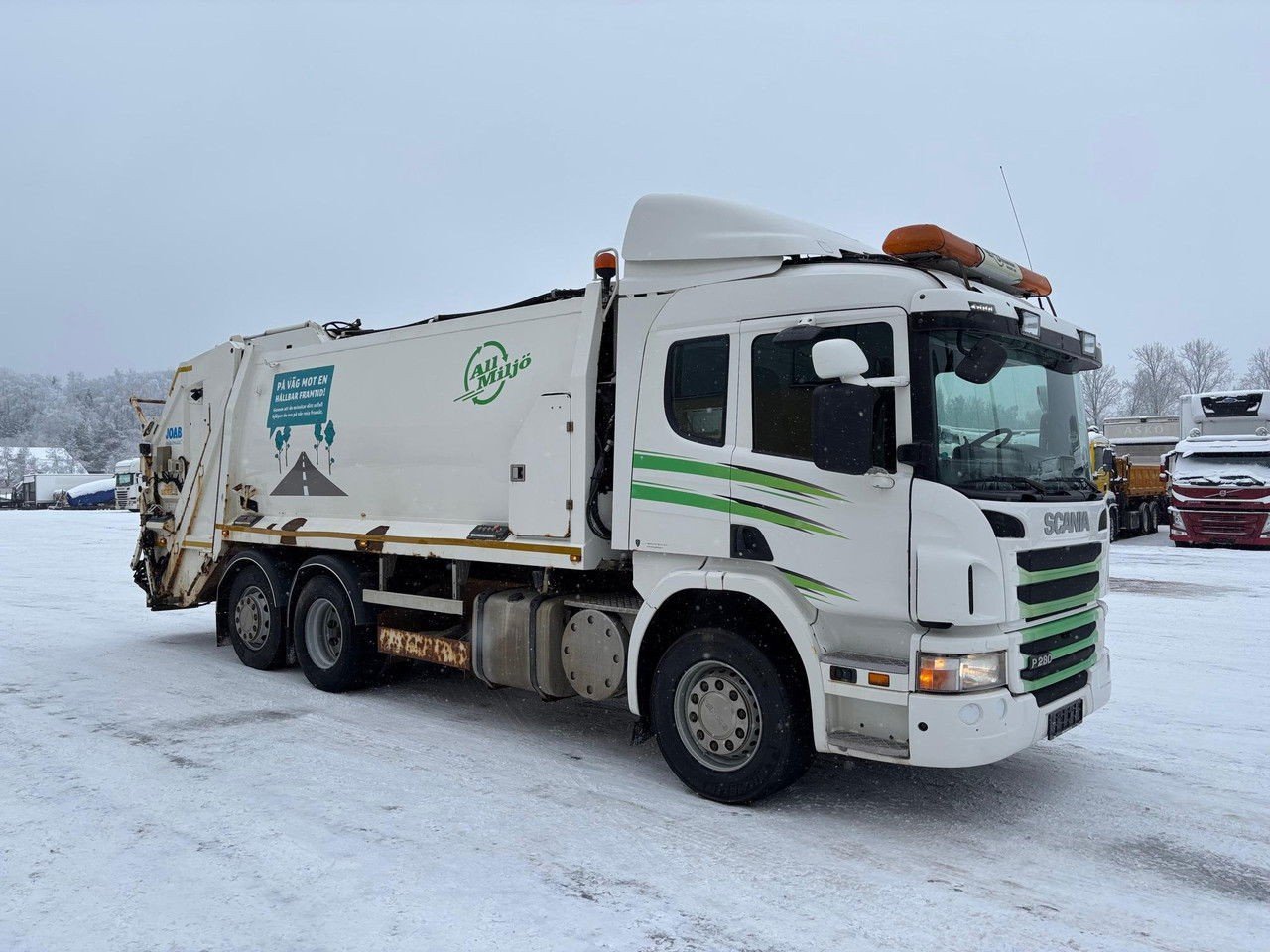 Scania P280 6×24 + Joab Press 2-Chambers 17,9 M3 (P280 )