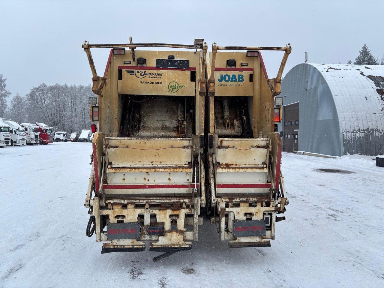 Scania P280 6×24 + Joab Press 2-Chambers 17,9 M3 (P280 )