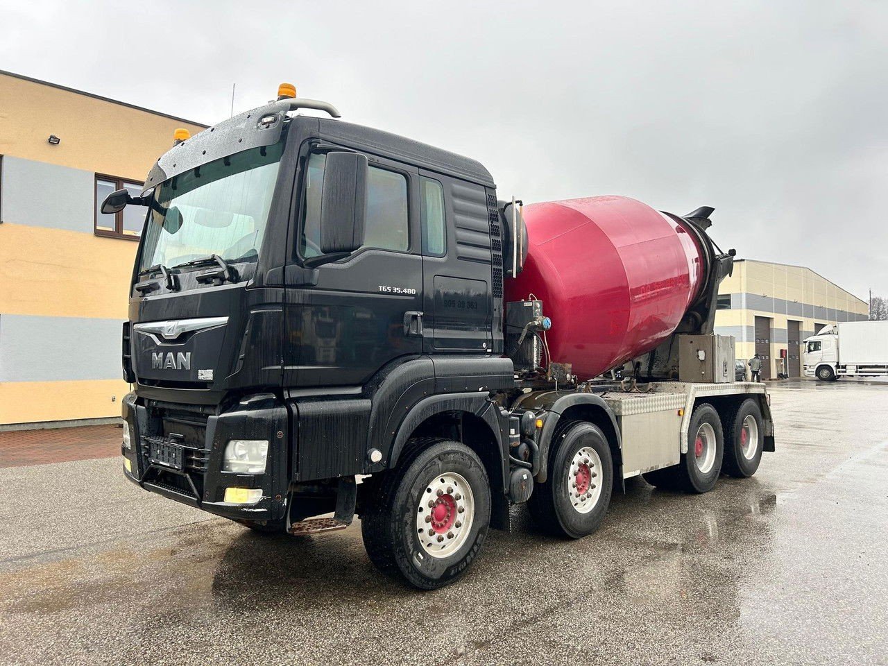 MAN TGS 35.480 8X4 Euro6 + Intermix 8,5M3 + Full Steel (TGS 35.480 )